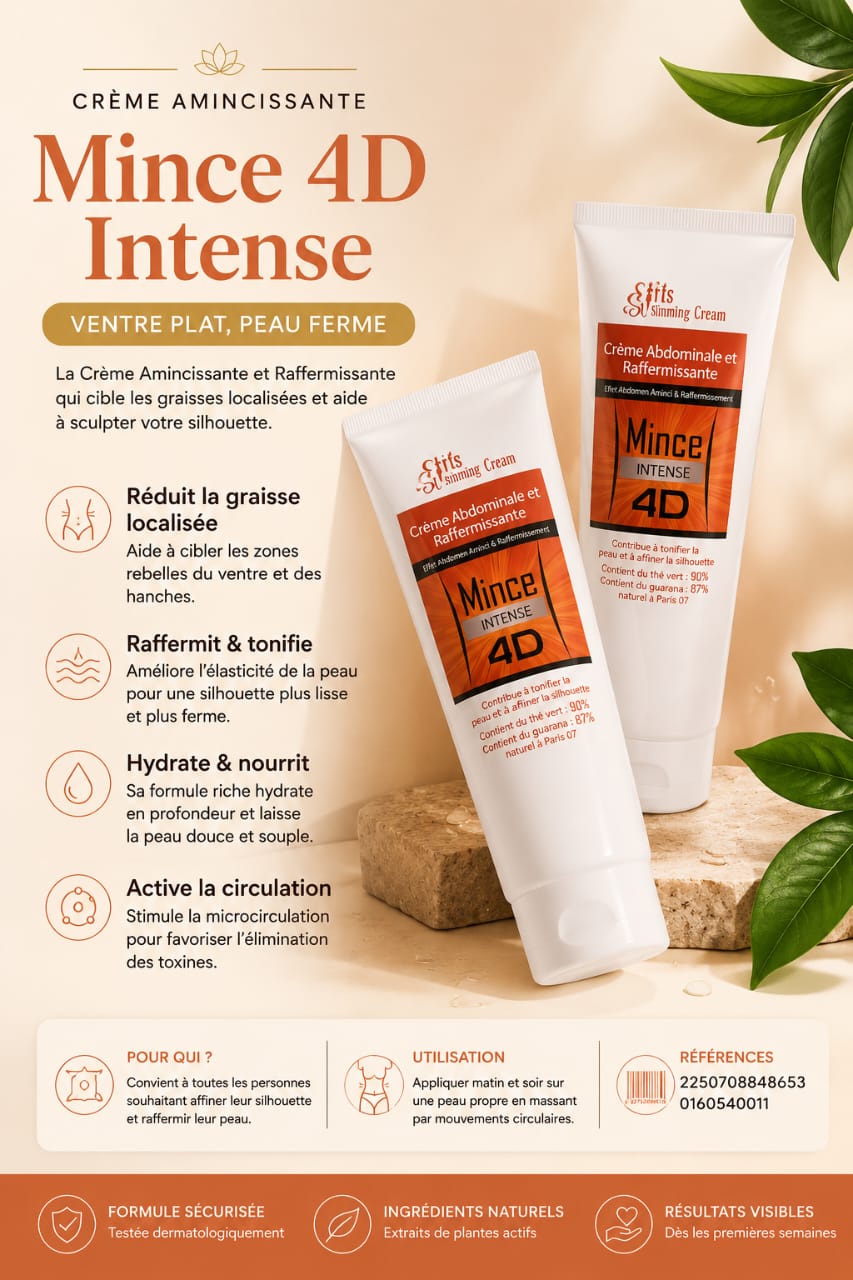 Crème-IRIS Mince Intense 4D