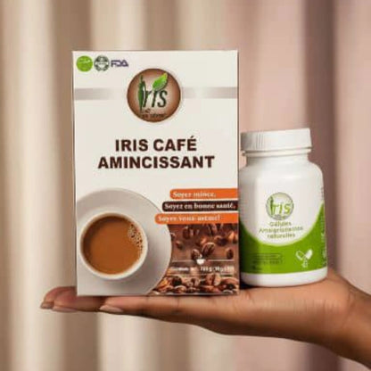DUO IRIS CAFE&amp; GELULES- Routine bien-être